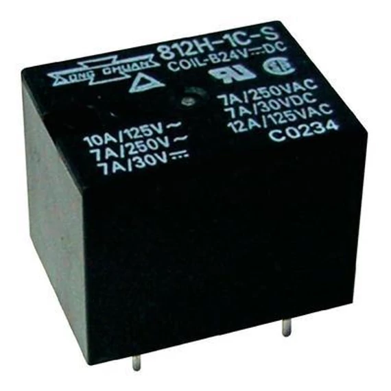 Relé 12V AC váltó miniatür (RM12-12AC)