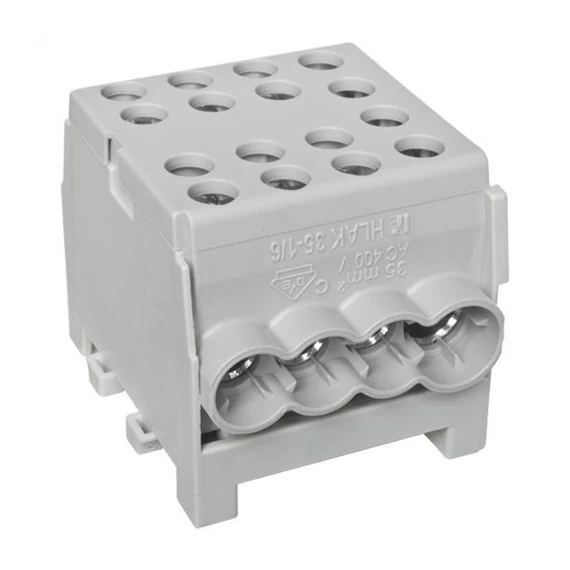 Sorkapocs zárt szürke, HLAK35-1/6m2, fővezetéki, 2x35mm2+6x25mm2 (2080183)