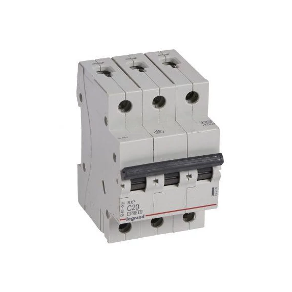 Kismegszakító RX3 3P 20A C 6kA (419236)