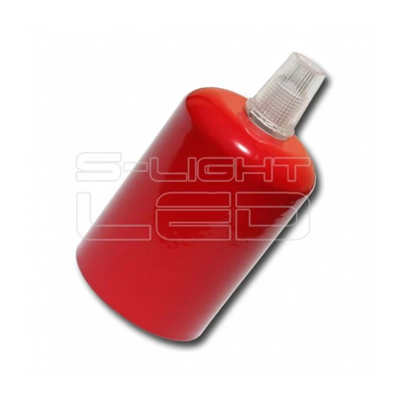 Foglalat E27 C001F piros EDISON