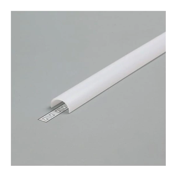 Led szalaghoz alu profil fedél opál 