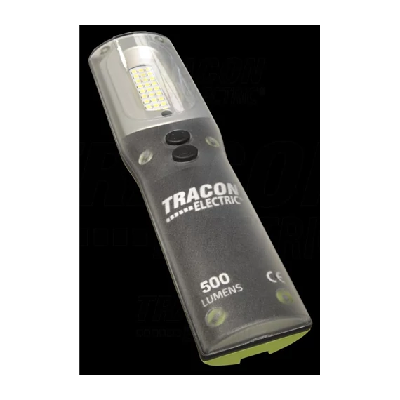 Elemlámpa LED 5/1W, 6500K, 3,7V, 4400 mAh,Li-Ion,500/100lm,3/12h,IP54,IK08