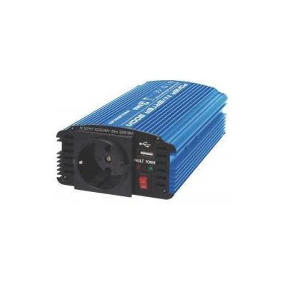 Feszültség átalakító 12V/230V/300Ws (N0032S)