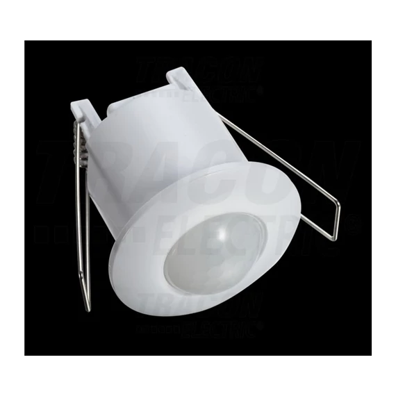 Mozgásérzékelő, süllyeszthető, fehér 360°, 1-6m, 10 s-15min, 3-2000lux, IP20 (TMB-061)
