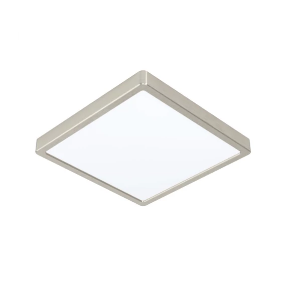 LED fk. lámpa 20W 28,5x28,5cm 3000K 2400lm nikkel Fueva5 (99242)
