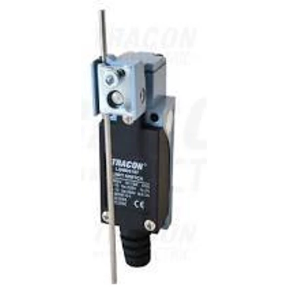 Végálláskapcsoló billenőkar-pálca 1×NO+1×NC, 5A/250V AC, 0-100mm, IP65 (LSME8107)