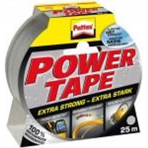 Ragasztószalag Power Tape ezüst 25m (1210745)