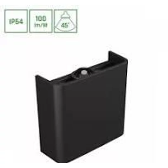 LED kültéri lámpa 2W CCT IP54 fekete fel/le világító LUNARIX (SLIP007015)