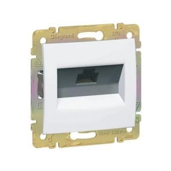 Valena 1xRJ45 Cat.6 STP aljzat fehér (774244)