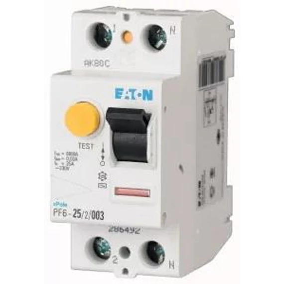 EATON Fi-relé 2P 25A 100mA A-típus PF6-25/2/01 (112922)