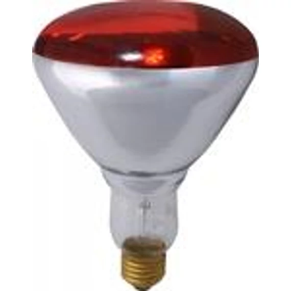 Infra izzó 75W E27 R63  Red, Sylvania