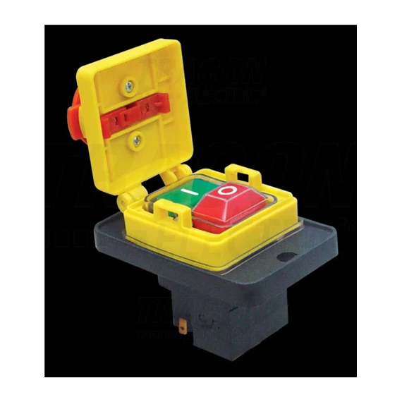 Biztonsági kapcsoló 7PIN, IP54, 400VAC, 8A/AC3 (SSTM-316) 