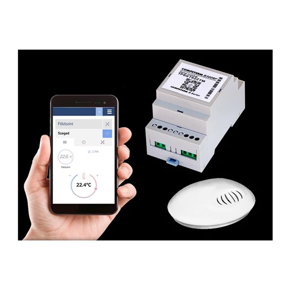 Szobatermosztát wi-fi vezeték nélküli hőérzékelővel Computherm (B300RF)