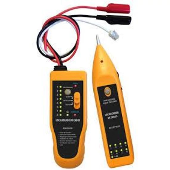 Teszter hanggenerátoros vezetékkereső RJ45 kábeltesztelő