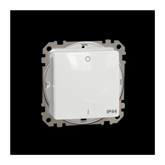 Új Sedna 102 kapcsoló fehér sülly. IP44 (SDD211102)