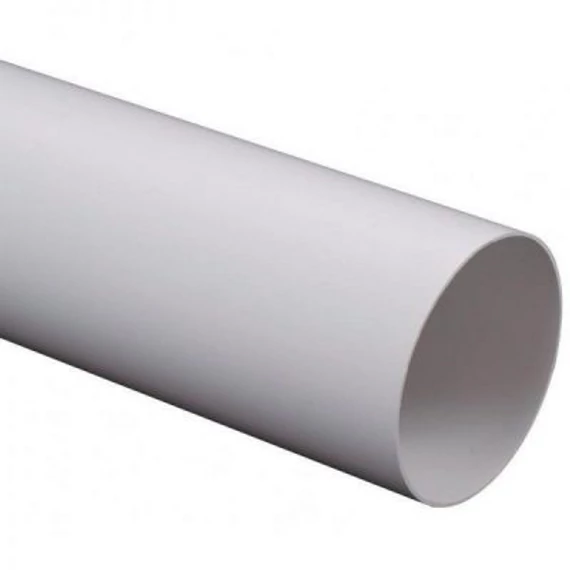 PVC szellőző merev cső NA125/1m (AIR-RD02-478)