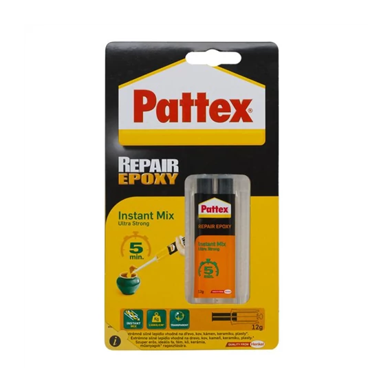 Ragasztó Pattex univerzális epoxi 2x5,5ml (H1519057)