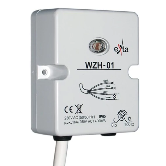 Alkonykapcsoló IP65 (WZH-01)