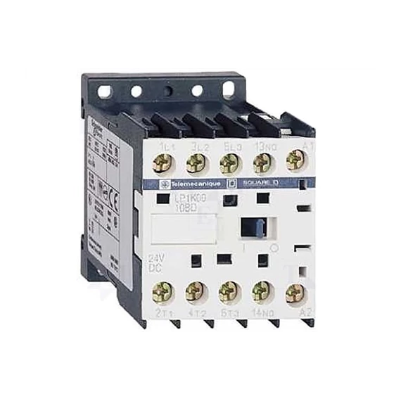 Mágneskapcs. 24V DC 1ny 3z 4kW 9A (LP1K0901BD)