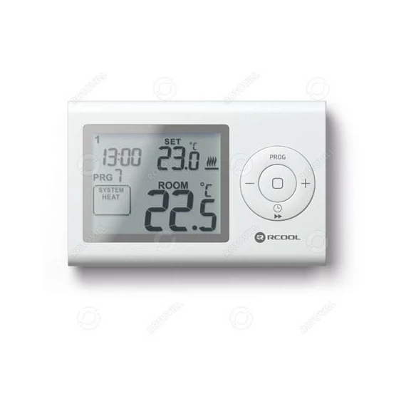 Szobatermosztát RCOOL Vision7 LCD, programozható 