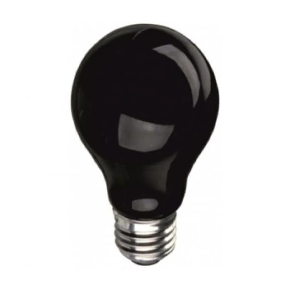 Fekete terrárium izzó A60 60W E27 Helios (NOC-2172)