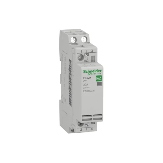 EASY9 PRO Kontaktor, 2P, 2NO, 20A Schneider (EZ9C32220)