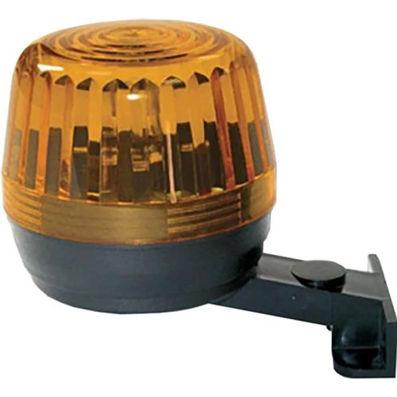 Villogó 12-24VDC/VAC LED sárga (1030944)(121269)(LUXA)