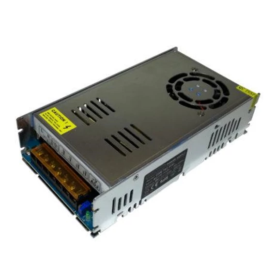 Led trafó 12V DC 300W fémházas beltéri 25A  IP20 (CON7823221)