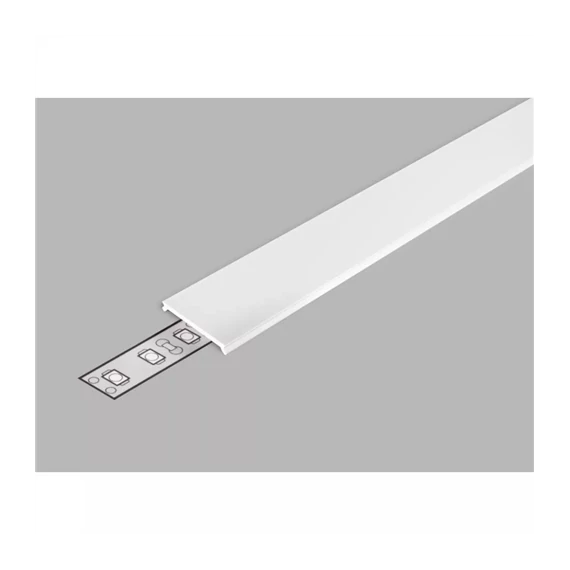 Led szalaghoz alu profil C3 KLIKK fedél opál 2m/szál SMART16-hoz (F1000238)