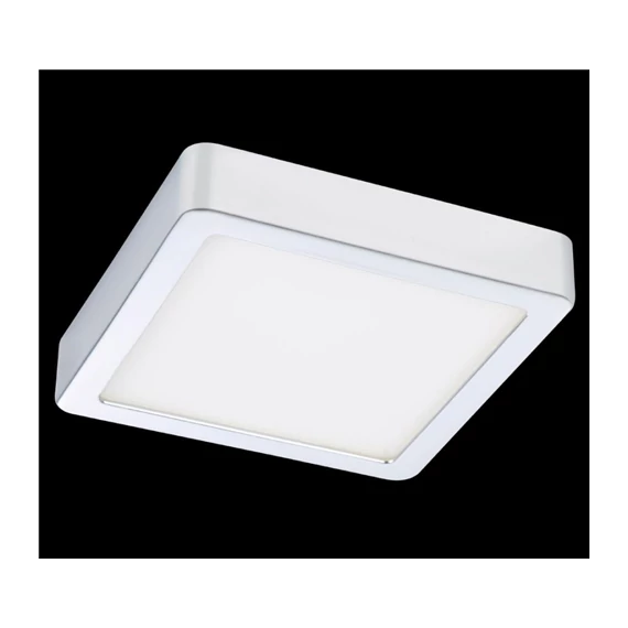 Mennyezeti LED lámpa fk. 11W, 4000K, 1350lm króm, IP44 Fueva, 160x160mm (31205)