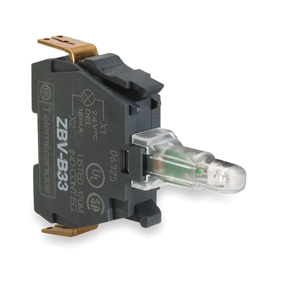 ZBVB33 Led blokk zöld 24V AC/DC csúszósarus (ZBVB33)