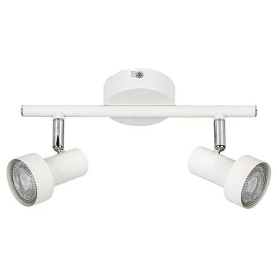 Spot GU10 max2x50W fehér Konrad 