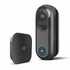 Smart Wi-Fi-s videó kaputelefon - akkumulátoros, 12V - MicroSD, FHD, PIR - fekete (55387BK)
